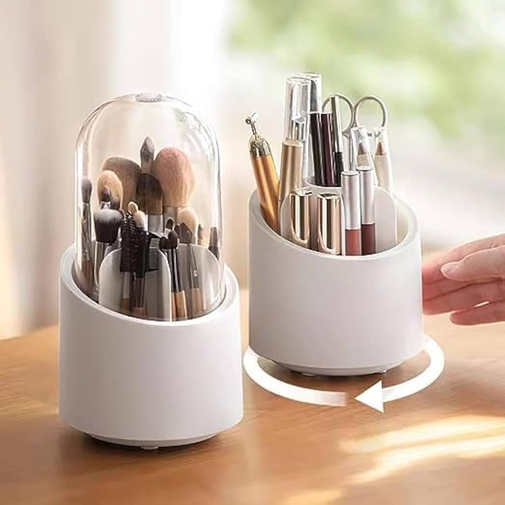 360° Rotating Makeup Storage Bucket